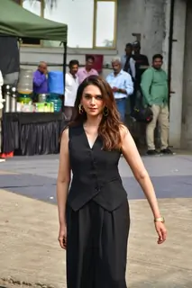 Aditi Rao Hydari snapped at the Netflix Roundtable interview