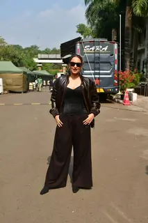 Sonakshi Sinha snapped at the Netflix Roundtable interview