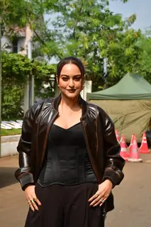 Sonakshi Sinha snapped at the Netflix Roundtable interview