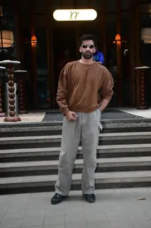 Avinash Tiwary snapped in the city
