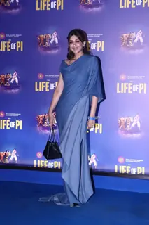 Sonali Bendre snapped at the pre-function of the opening show of 'Life of Pi'