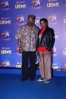 Caesar Gonsalves snapped at the pre-function of the opening show of 'Life of Pi'