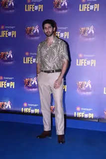 Vihaan Samat snapped at the pre-function of the opening show of 'Life of Pi'