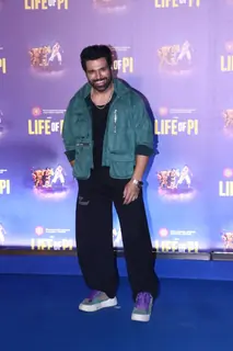 Rithvik Dhanjani snapped at the pre-function of the opening show of 'Life of Pi'