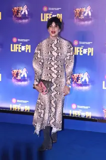 Wardha Khan Nadiadwala snapped at the pre-function of the opening show of 'Life of Pi'