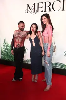 Uorfi Javed, Elnaaz Norouzi  and Orry grace the Mercii event