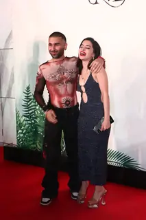 Uorfi Javed and Orry grace the Mercii event