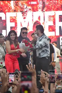 Varun Dhawan and Wamiqa Gabbi grace the trailer launch of Baby John