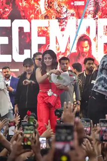 Wamiqa Gabbi grace the trailer launch of Baby John