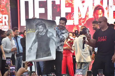 Varun Dhawan grace the trailer launch of Baby John