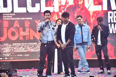 Varun Dhawan grace the trailer launch of Baby John