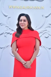 Gauri Khan snapped at her new website launch in Delhi