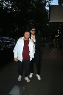 Utkarsh Sharma snapped at 'Vanvaas' Screening