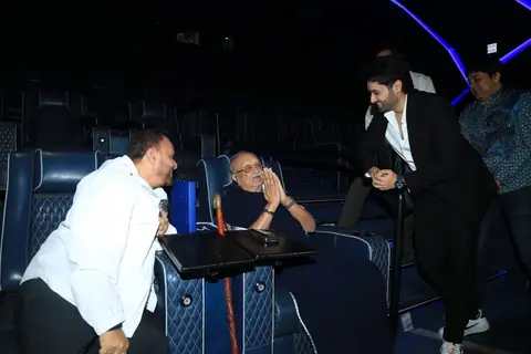 Utkarsh Sharma snapped at 'Vanvaas' Screening