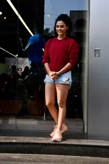 Saiyami Kher snapped in the city 
