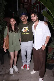 Aditi Rao Hydari, Siddharth and Arhaan Khan snapped in the city