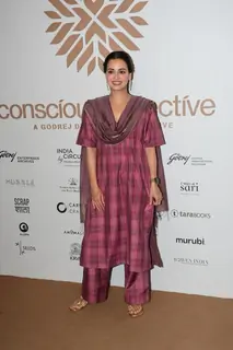 Dia Mirza snapped in the city