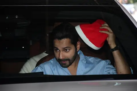 Varun Dhawan snapped promoting Baby John at St Andrew School