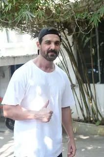 John Abraham snapped in the city