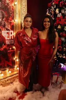 Wamiqa Gabbi and Keerthy Suresh  snapped promoting Baby John