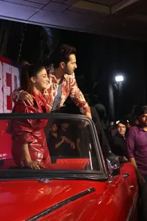 Varun Dhawan and Wamiqa Gabbi snapped promoting Baby John