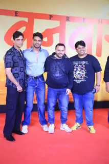 Indra Kumar, Anil Sharma and Milap Zaveri grace the premiere of Vanvaas