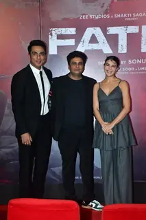 Sonu Sood and Jacqueline Fernandez grace Fateh trailer launch