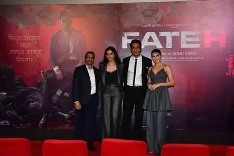 Sonu Sood and Jacqueline Fernandez grace Fateh trailer launch