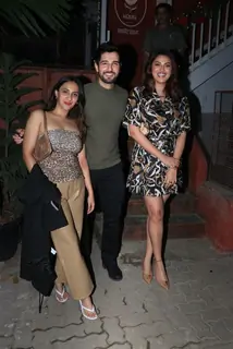 Aditya Seal, Anushka Ranjan and Akansha Ranjan snapped in the city