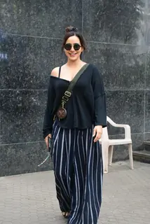 Neha Sharma snapped in the city