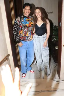 Tamannaah Bhatia and Vijay Varma snapped in the city
