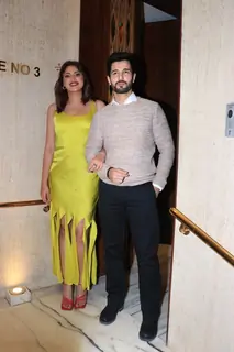 Aditya Seal and Anushka Ranjan snapped in the city