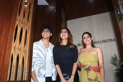 Vaani Kapoor, Akansha Ranjan and Abhay Verma snapped in the city