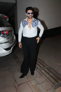 Taha Shah Badussha snapped in the city