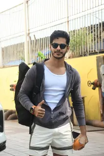 Ishaan Khatter snapped in the city