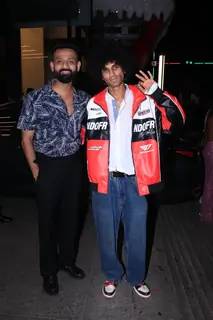 Nick snapped celebrating New Year