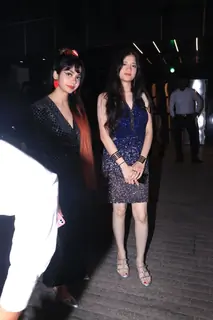 Celebrities snapped celebrating New Year