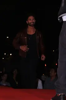 Shahid Kapoor snapped at 'Deva' teaser launch