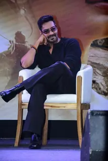 Ajay Devgn snapped at the trailer launch of 'Azaad'