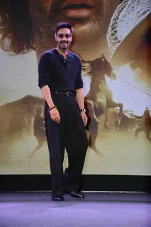 Ajay Devgn snapped at the trailer launch of 'Azaad'