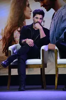 Mohit Malik snapped at the trailer launch of 'Azaad'