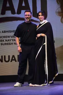 Abhishek Kapoor snapped at the trailer launch of 'Azaad'