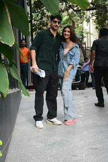 Ibrahim Ali Khan snapped in the city