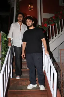 Arhaan Khan and Nirvaan Khan snapped in the city