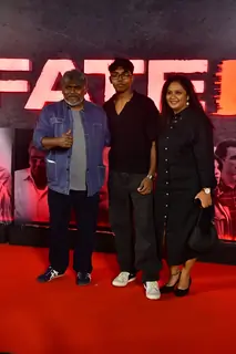 Dibyendu Bhattacharya grace the movie premiere of 'Fateh'