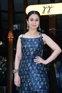 Rasika Dugal snapped in the city