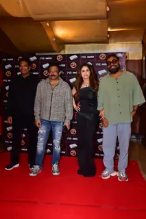Urmila Matondkar, Ram Gopal Varma, Anurag Kashyap and Aditya Srivastava attend Satya’s re-release event