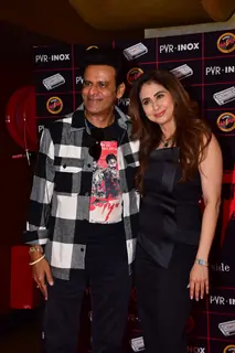Urmila Matondkar and Manoj Bajpayee attend Satya’s re-release event
