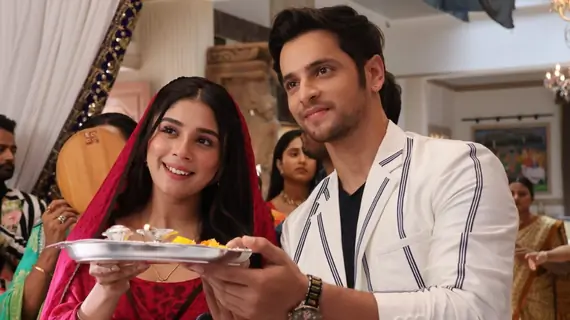 Adrija Roy and Shivam Khajuria BTS from Anupamaa 