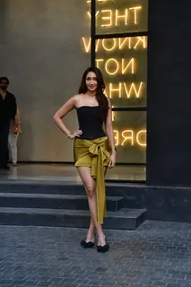 Shreya Chaudhary snapped promoting Mehta Boys